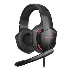 Casques avec Micro Gaming Mars Gaming MHXPRO71 Noir Rouge 