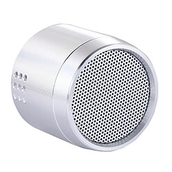 Acheter Wewoo Mini enceinte Bluetooth argent pour iPhone, Samsung, HTC, Sony et autres smartphones Mini haut-parleur sans fil stéréo véritable portable avec indicateur LED & Sling