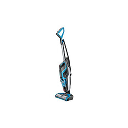 Bissell 17132 Crosswave Aspirateur Balai - Nettoyeur Multisurface 3 En 1 - 560 W - Aspiration 32 Airwatts - Bleu Et Titane