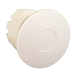 bouchon rond - diamètre 22 mm - blanc - schneider electric zb5sz31