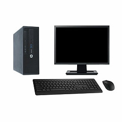 PC HP 400 G3 SFF Ecran 22" Intel i7-6700 RAM 16Go Disque 1To Windows 10 Wifi - Occasion