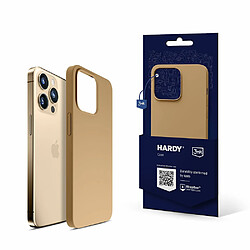 Max Protection Apple iPhone 14 Pro Max - 3mk Hardy Silicone MagCase Gold 