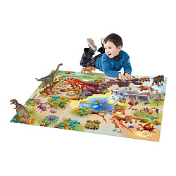 1A2T Tapis enfant CONNECTE DINOSAURES Tapis Polyester de House Of Kids