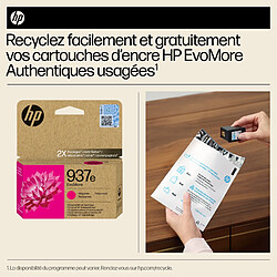 HP 937e EvoMore Magenta Original ink cartridge