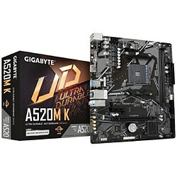 Gigabyte A520M K (rev. 1.0) AMD A520 Emplacement AM4 micro ATX