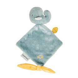 Mini doudou plat Sally la baleine - Nattou