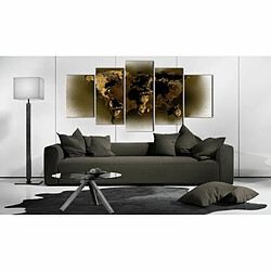 Paris Prix Tableau Imprimé Brass Continents 50 x 100 cm