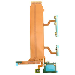 Wewoo Pour Sony Xperia Z Ultra / XL39h / C6806 pièce détachée Carte mère Power & Volume & Mic Câble flexible Flex Cable