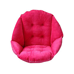 Avis Coquille Siège De Forme Coussin Mat Chaud Tout Arrondi Canapé Coussin De Chaise Oreiller Rose Rouge