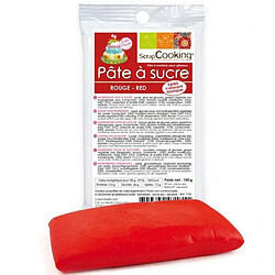 Scrapcooking Pâte à sucre rouge 100 g 