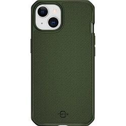 Itskins Coque pour iPhone 14 Plus Renforcée Ballistic Nylon R Vert