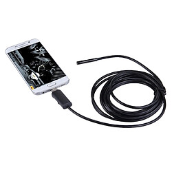 Wewoo Endoscope numérique pour le plus récent OTG Android Phone, Longueur: 2m, Diamètre de l'objectif: 5.5mm 2 en 1 Micro USB et USB Étanche Serpent Caméra d'inspection avec 6 LED