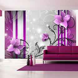 Paris Prix Papier Peint Violet Buds 210 x 300 cm 