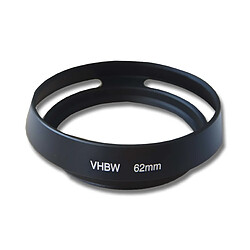 Vhbw Accessoire anti-éblouissement 62mm pr appareil Canon Casio Pentax Olympus Panasonic Sony Nikon Ricoh Sigma Tamron Samsung Fujifilm Agfa Minolta Kodak 