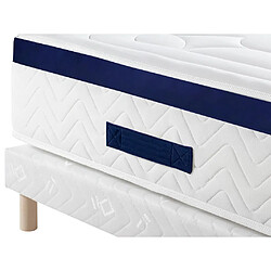 Acheter Vente-Unique Matelas 140 x 190 cm ressorts ensachés 7 zones et mémoire de forme ép.30cm - MARQUIS de PALACIO