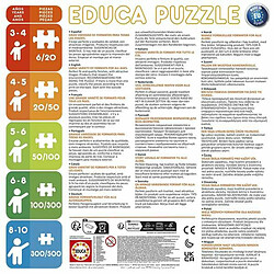 Avis Educa Borras Set de 2 Puzzles Educa Fantasy world 48 Pièces