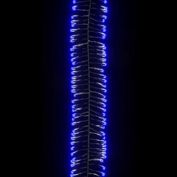 Acheter vidaXL Guirlande lumineuse à LED groupées 2000 LED Bleu 17 m PVC