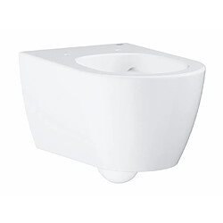 GROHE Cuvette WC suspendue, Essence Ceramic, sans rebord, traitement anti-calcaire et anti-bactérien Pure Guard, caréné, 3957100H 