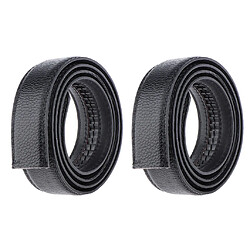 Sangle de Taille de Ceintures D'affaires pour Hommes 2pcs Sans Remplacement de Ceinture à Boucle