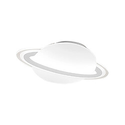 Universal Plafonnier 45cm 25W lumière blanche Lampe de chambre d'enfant Simple et moderne Lampe de chambre d'enfant garçon et fille Apprenez Slim Ellipse Animation Planète LED Plafonnier 