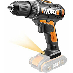 Worx WX101.9 Perceuse-visseuse sans fil 20 V ? Perceuse-visseuse sans fil puissante pour percer et visser ? Sans batterie ni chargeur 