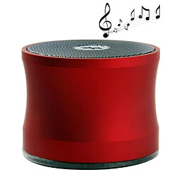 Wewoo Enceinte Bluetooth d'intérieur rouge pour iPhone, Galaxy, Sony, Lenovo, HTC, Huawei, Google, LG, Xiaomi, d'autres Smartphones et tous les périphériques V2.0 Super Bass Haut-parleur portable, Support mains-libres appel,