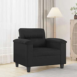 Maison Chic Fauteuil Relax pour salon | Fauteuil Noir 60 cm Similicuir -GKD54554