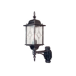 Elstead Lighting Applique murale extérieur Wexford Noir Argent