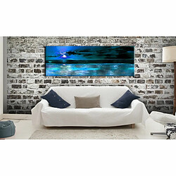 Paris Prix Tableau Imprimé Sapphire Ocean 40 x 120 cm