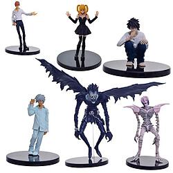 Universal 6pcs 15cm Death Note Night God Of Death Ryuk Figure Toy(Le noir) 