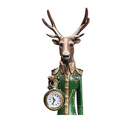 Karedesign Horloge à poser Gentleman cerf Kare Design