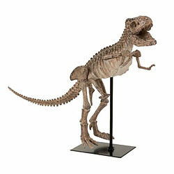 Paris Prix Statuette Déco sur Pied Dino T-Rex 47cm Marron 