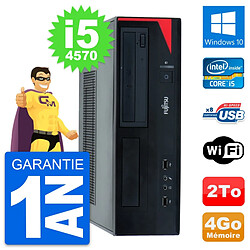 PC Fujitsu Esprimo E520 DT Intel i5-4570 RAM 4Go Disque Dur 2To Windows 10 Wifi · Occasion 