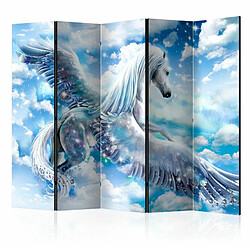 Paris Prix Paravent 5 Volets Pegasus Blue 172x225cm 