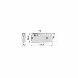 (1 MÃ©canisme, fixation et vis poUniter montage) Mécanisme pour portes abattant Microwinch, 4 kg, Acier et plastique, Gris pas cher