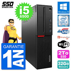 PC Lenovo ThinkCentre M800 SFF Intel i5-6500 RAM 32Go SSD 2To Windows 10 Wifi · Occasion 