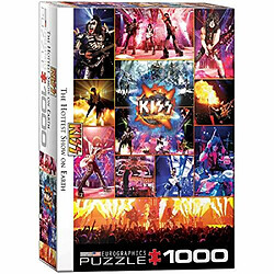 Puzzle 1000 piAces KISS The Hottest Show on Earth dEurographics 