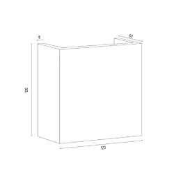 Avis Lumière Applique Up & Down Or 486lm 3000K