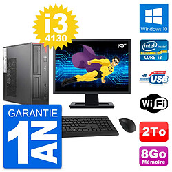 PC Fujitsu E520 DT Ecran 19" Intel i3-4130 RAM 8Go Disque 2To Windows 10 Wifi · Occasion 