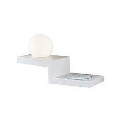 Luminaire Center Applique LED intégré Zanzibar Sable blanc 1 ampoule 17,8cm Coloris : Sable blancNombre d'ampoules : 1Type d'ampoule : LED intégréAmpoules incluses : Oui intégréIP20Température de couleur LED en Kelvin (K) : 3000Flux lumineux en lum