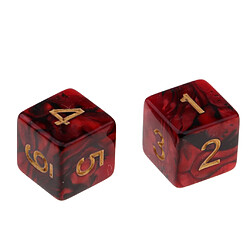 Acheter 30Pcs Dés à 6 Faces Bicolore Jouet D & D MTG Dice, Jeu de Dés