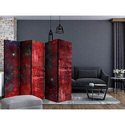 Paris Prix Paravent 5 Volets Red Concrete 172x225cm