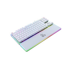 Acheter Clavier pour jeu Newskill Gungnyr TKL Pro Ivory LED RGB Espagnol Qwerty