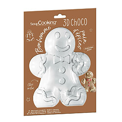 Scrapcooking Moule 3D choco - Bonhomme pain d'épices