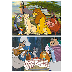 Educa Borras puzzle 2 X 48 - Animaux de disney