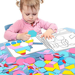 Universal Casse-tête en bois casse-tête ensemble couleur idée tom 3D puzzle bébé apprentissage jouets pour les enfants 