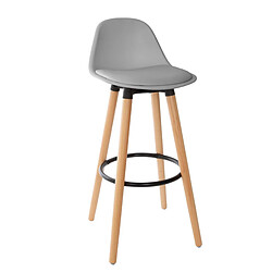 Atmosphera, Createur D'Interieur Tabouret Bar Maxon Gris - Atmosphera