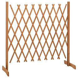 vidaXL Clôture en treillis de jardin Orange 180x100 cm Bois de sapin