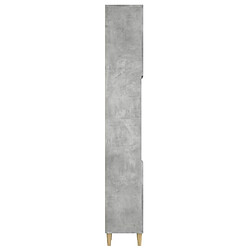 Avis Helloshop26 Armoire de salle de bain 30 x 30 x 190 cm gris 02_0006558