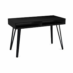 Paris Prix Bureau Design 2 Niches French 120cm Noir